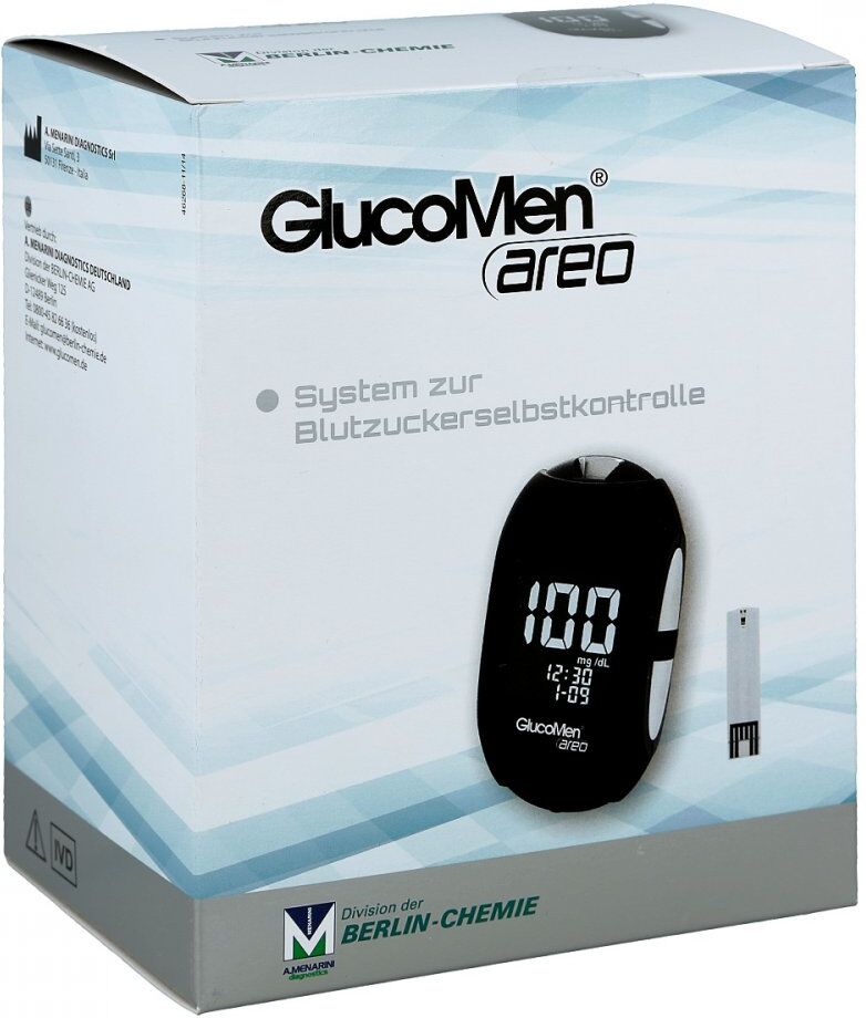 Glucomen areo Blutzuckermessgerät Set mg/dl