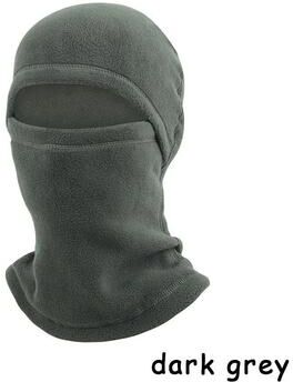 Uplift Picks Winter Full Face Fleece Mask Windproof Cold Weather Balaclava dark Gray
