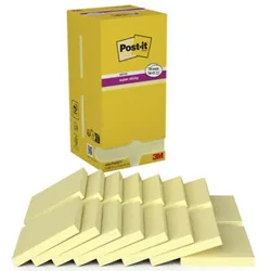 Post-it® Haftnotizen extrastark 654 gelb 14 Blöcke + GRATIS 2 Blöcke