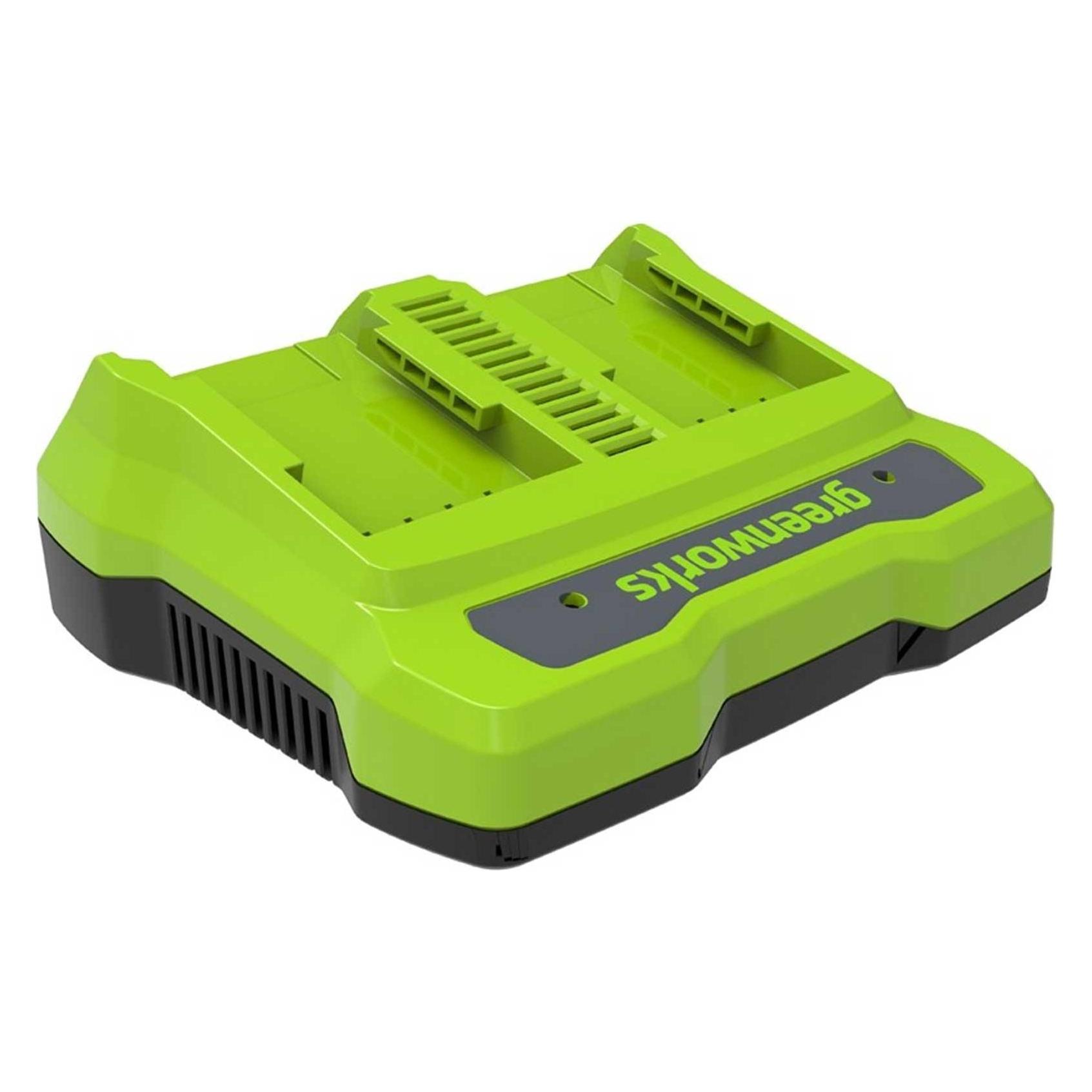 Greenworks 24V Įkroviklis 2A Dual Slot G24X2UC2 - 2931907 (2931907)