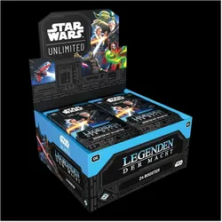 FFG Star Wars: Unlimited - Legenden der Macht - Booster Display -D- (Deutsch, Booster Display)