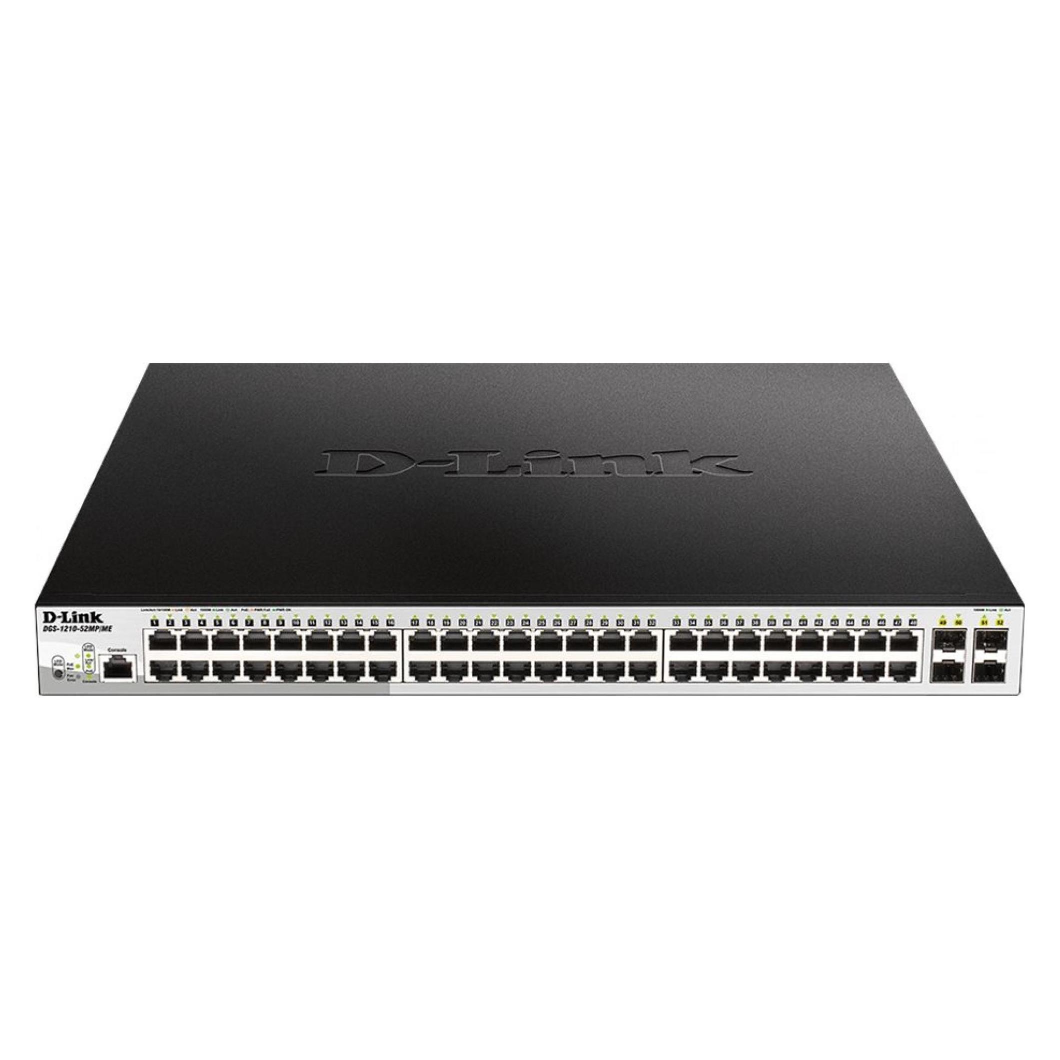 D-Link 52Port PoE Gigabit Smart Switch (52 Ports) (DGS-1210-52MP/ME/E)