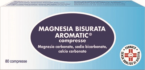 Gsk Magnesia Bisurata Aromatic 80 Compresse