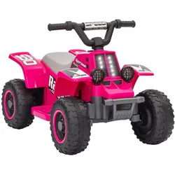 AIYAPLAY Kinder Elektro-Quad Elektro Kinderquad mit Vorwärts-und Rückwärtsfunktion Rosa