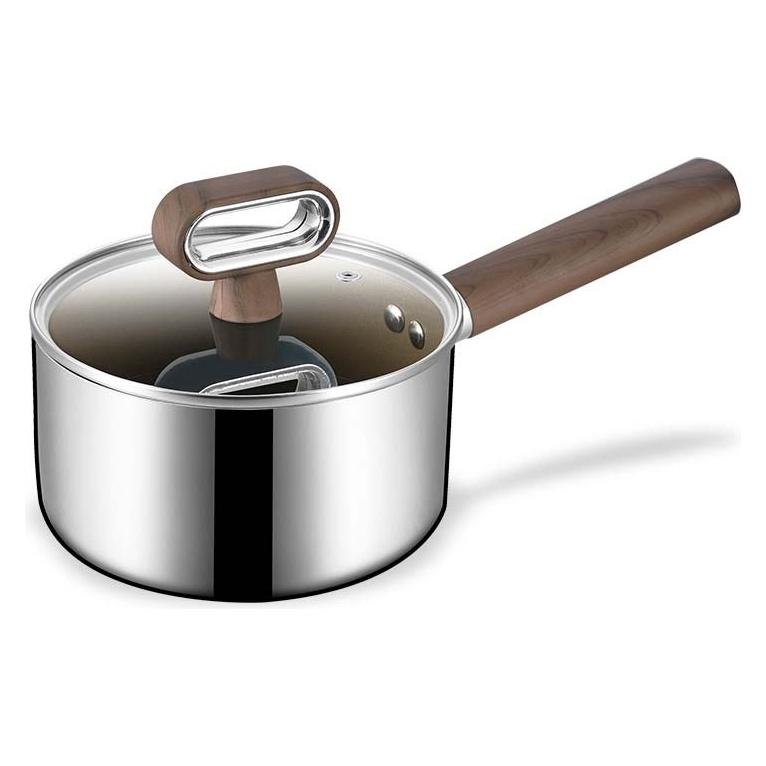 Maestro Rondel z pokrywką TITANCORE 18cm 1 8L MR-1260-18S (Kochtopf, Aluminium, Edelstahl) (MR-1260-18S)