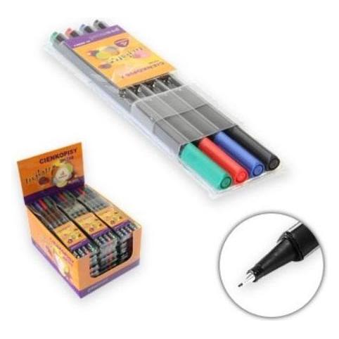 Penword Dreieckige Fineliner, 4 Farben (4x) (47591009)