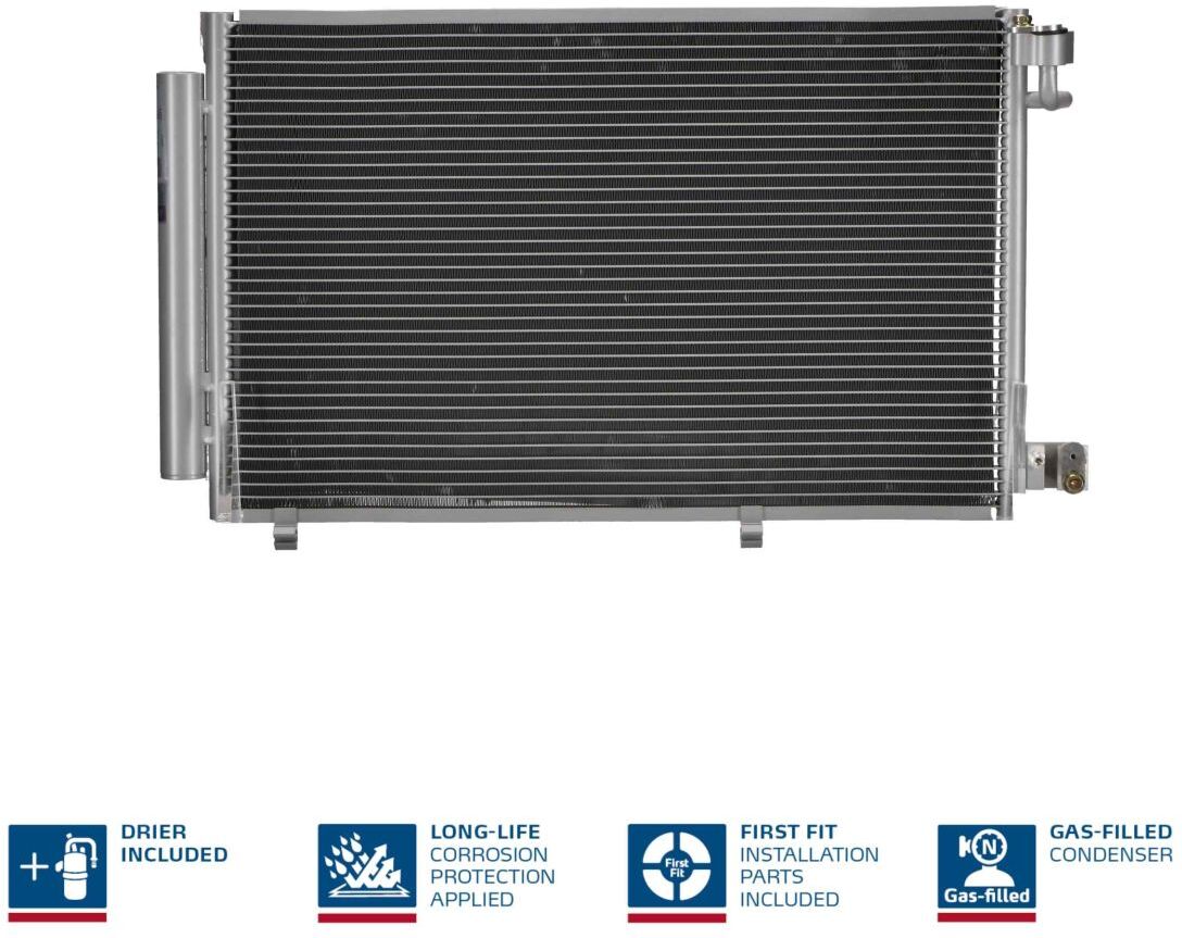 Kondensator, Klimaanlage NISSENS 940108