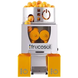 Frucosol elektr. Orangenpresse F50A für 20-25 Orangen/Min. mit autom. Zufuhr 12kg Früchte Saftpresse Entsafter Edelstahl Powerfresh