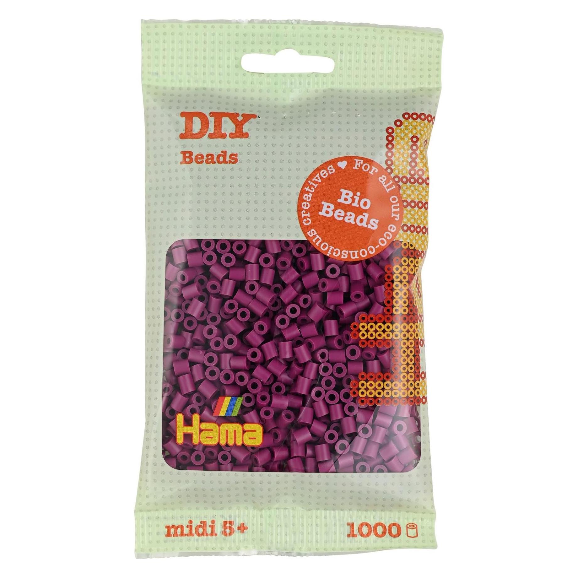 Hama Bio Bügelperlen - Pflaume (082), 1000 Stück. (371282)