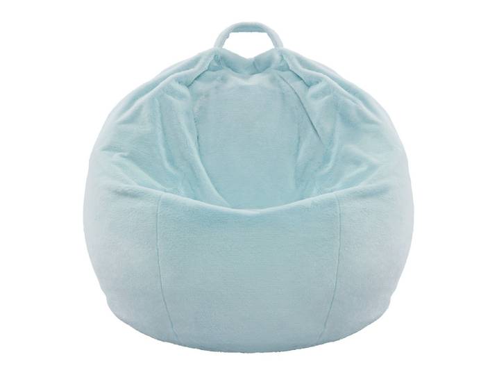 Sitzsack Mario Blau Samt