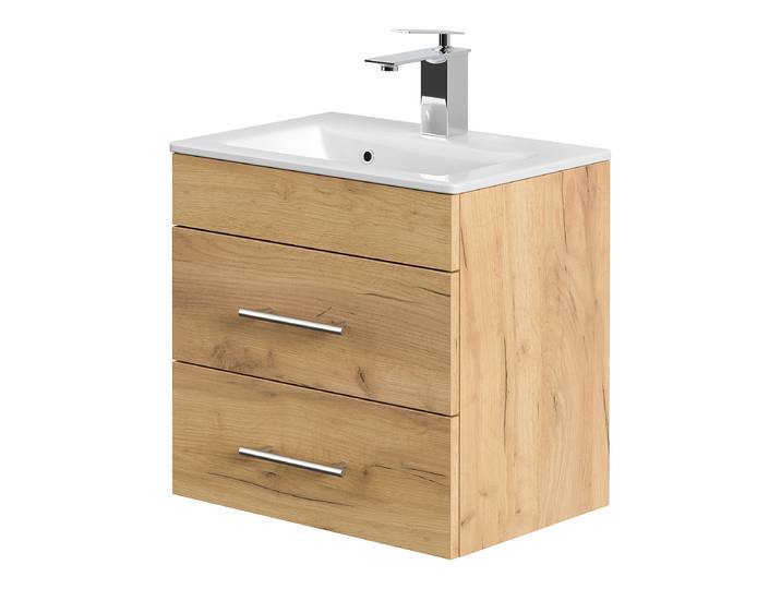 Meuble vasque Portus 50cm Bois/Imitation chêne