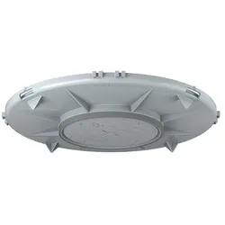 KAISER 1282-61 Einbaugehäuse, HaloX® 180 Frontteil, Einbaudurchmesser Ø 100 mm f. Sichtbeton 128261  - 10 Stück