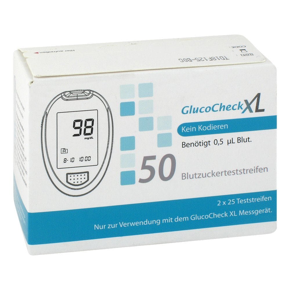 1001 Artikel Medical GmbH Gluco Check Xl Blutzuckerteststreifen 08882761