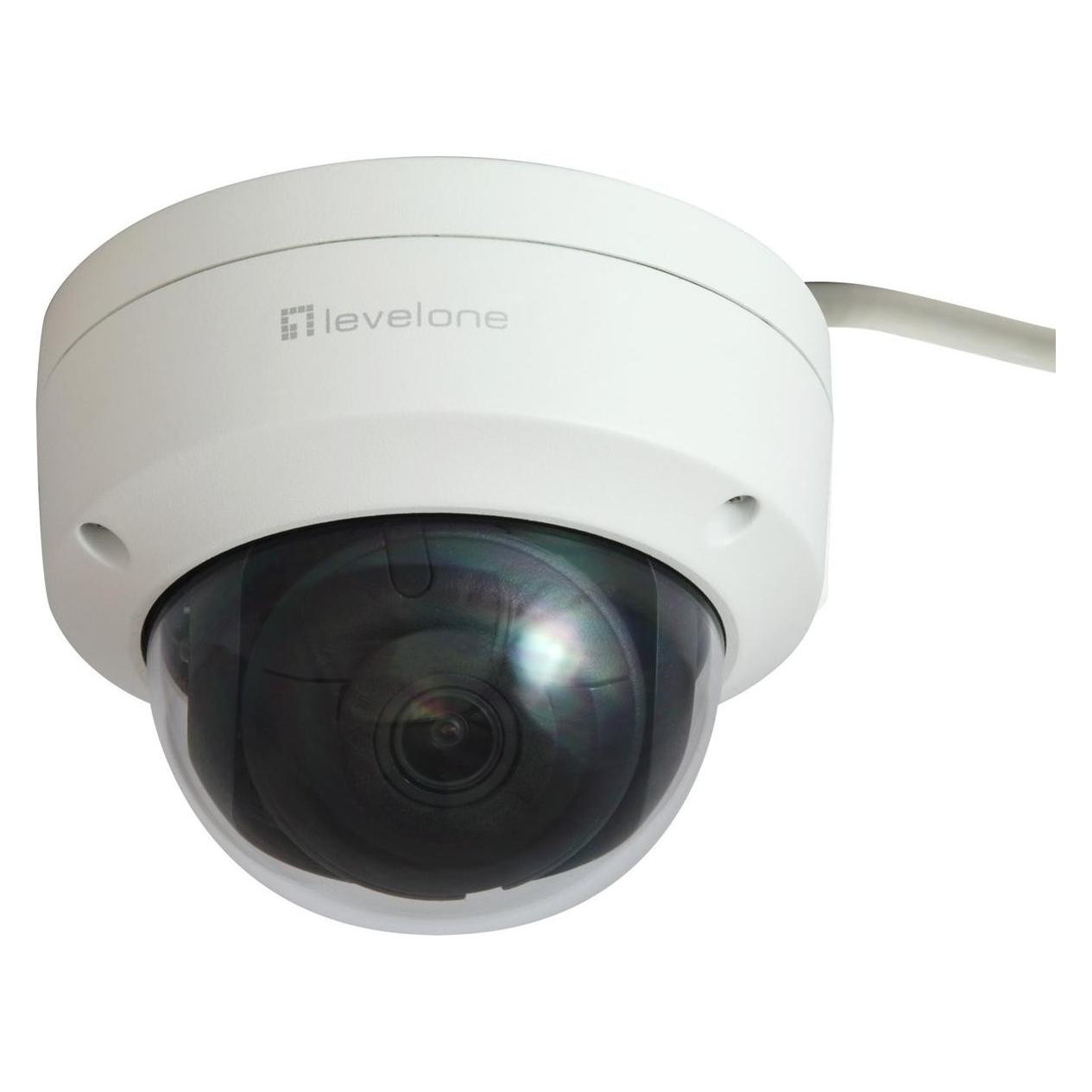 LevelOne IPCam FCS-3403 Dome Out 4MP H.265 IR 9W PoE (2680 x 1520 Pixel) (FCS-3403)