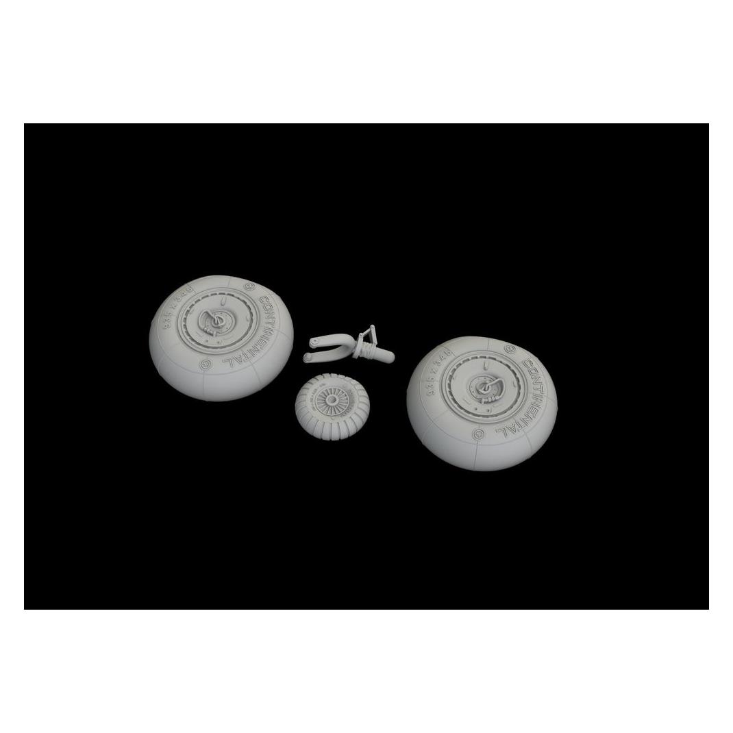 Eduard Bf 110G wheels for (648603)