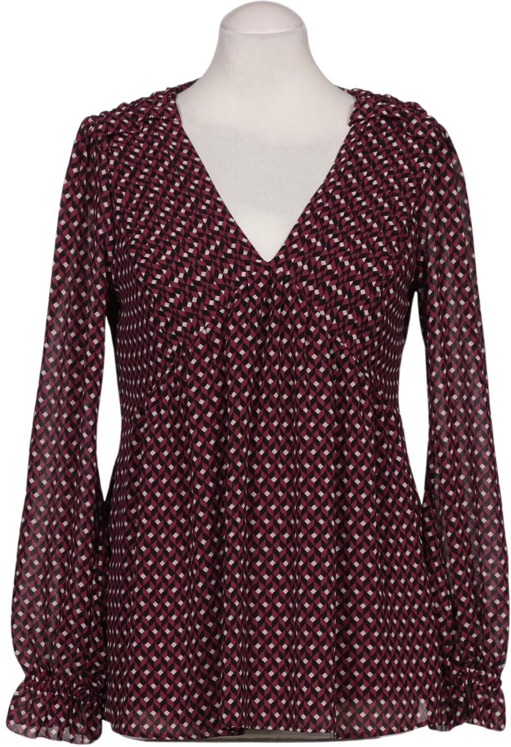 Michael Michael Kors Damen Bluse, Bordeaux, Gr. M, Synthetik - Second Hand