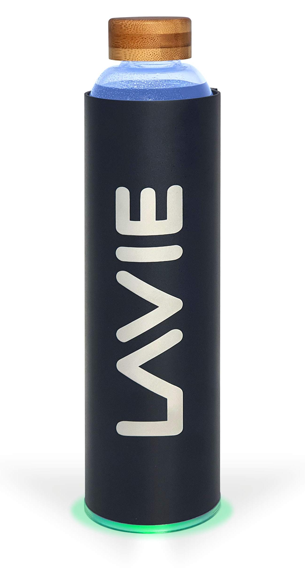 UV-A Wasserreiniger, 1 l, Aluminium/Glas, schwarz, 15 Min. Reinigung