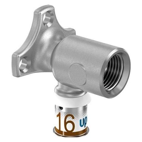 Uponor MLC pres-daekvinkl.16-1/2 90° - til gulvvarme- og brugsvand- og radiatorsystemer (Pressverbindung, Winkelverbindung) (1070644)