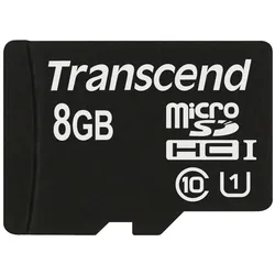 Transcend USDCU1 microSDHC Speicherkarte 8 GB