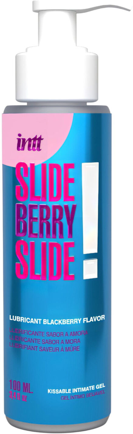Intt Slide Berry - Intimate Lubricant - Blackberry (100ml)