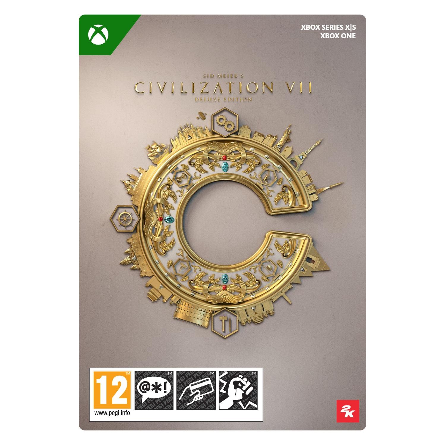 Microsoft Xbox Sid Meiers Civilization VII: Deluxe Edition Download Code (Xbox One S, Xbox One X, Xbox Series S, Xbox Series X) (EP2-19760)