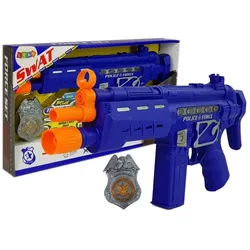 Polizei Set Waffenabzeichen Marineblau Sound Lichteffekte 37cm