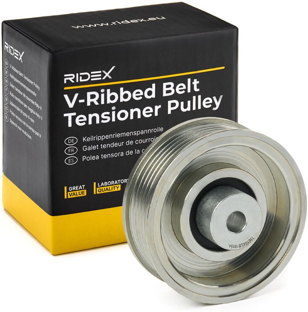 RIDEX 312D0071 Deflection / guide pulley, V-ribbed belt