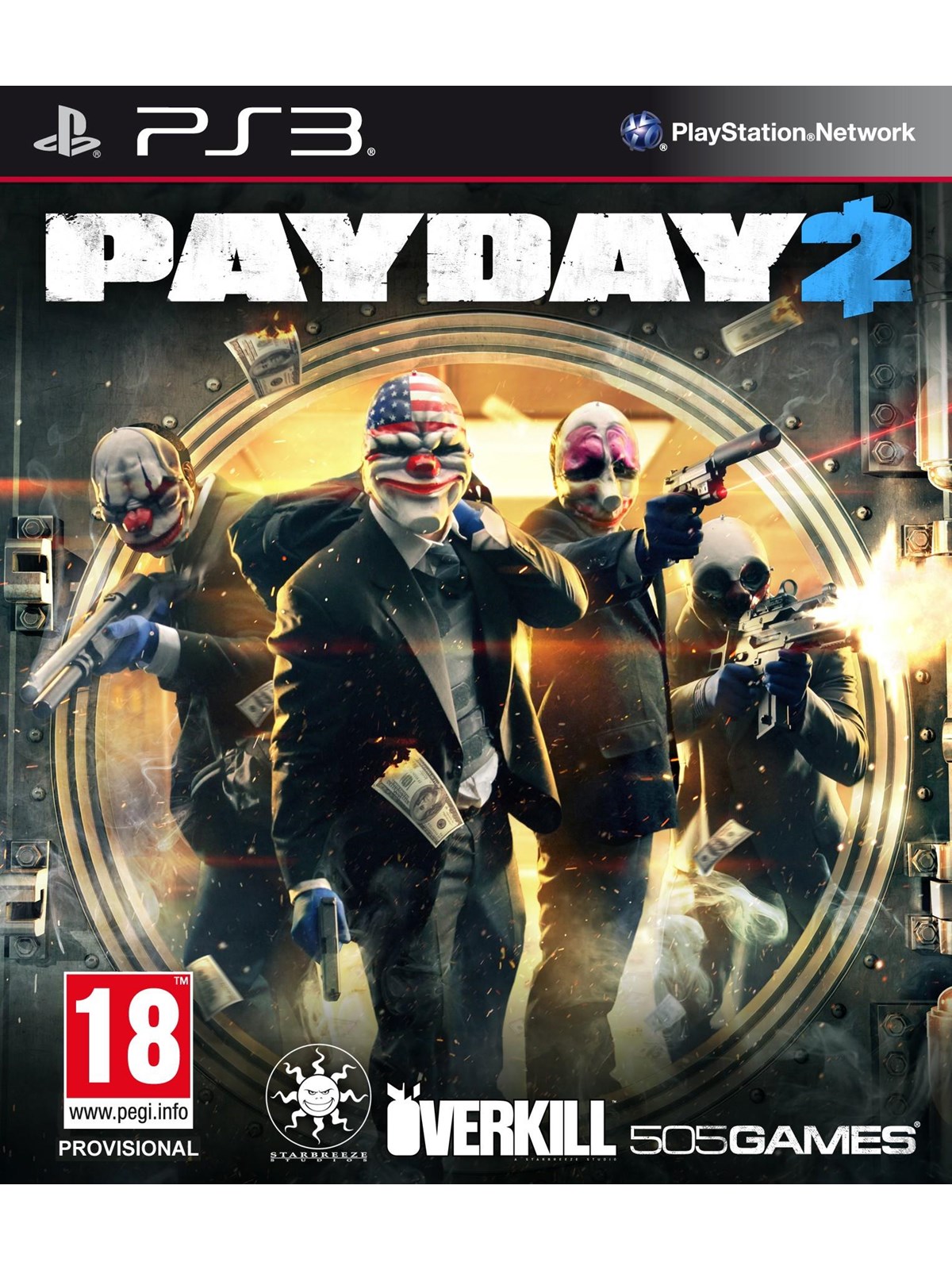 Payday 2 - Sony PlayStation 3 - FPS - PEGI 18