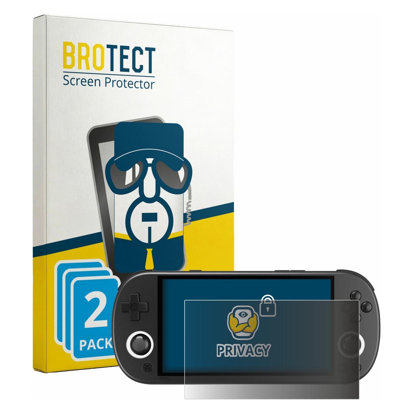 Brotect Sichtschutzfolie für Trimui Smart Pro Anti-Spy Privacy Folie Blaulicht-Schutz (4365126)