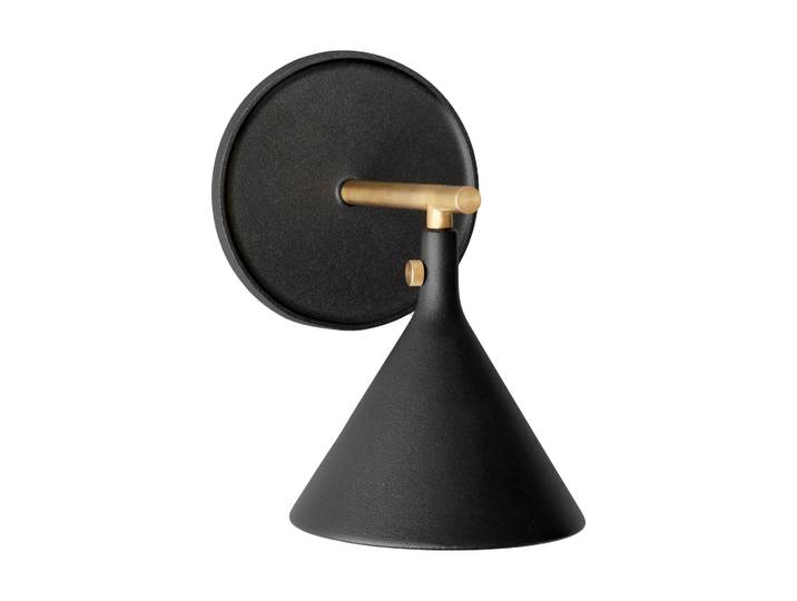 Audo Copenhagen Applique murale Cast Sconce diffuser montage fixe Black