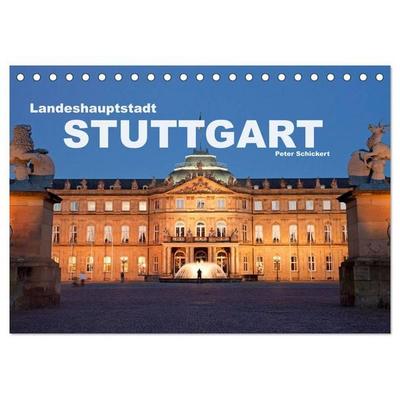 Landeshauptstadt Stuttgart (Tischkalender 2026 DIN A5 quer), CALVENDO Monatskalender
