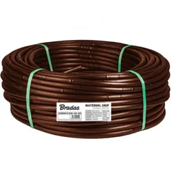 Bradas Tropfschlauch Perlschlauch ⌀16mm 100m Verlegerohr braun Tropferabstand 33cm WATERMIL DRIP BROWN DSWWMB161033-160-100