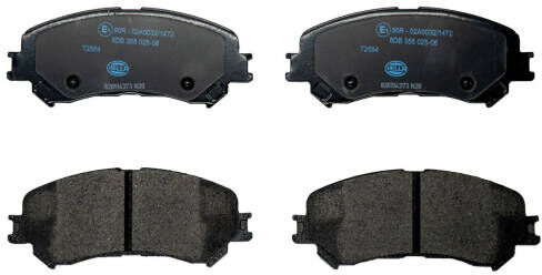 HELLA 8DB 355 025-081 Brake pad set