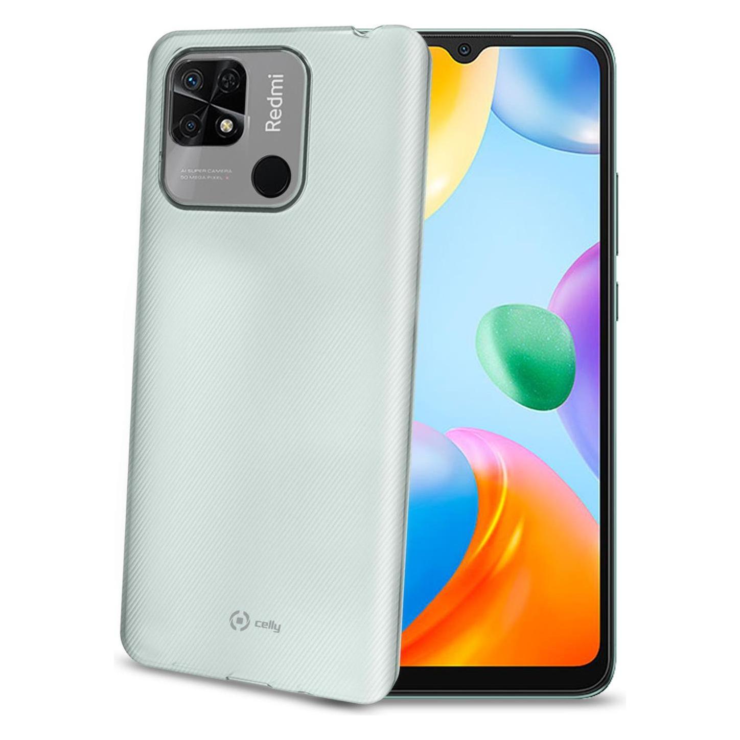 Celly GELSKIN Handytasche 17 cm (6.71') Hülle Transparent (Xiaomi Redmi 10C) (GELSKIN1041)