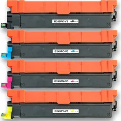 Kompatible Toner für Brother MFC-L8300 Series - TN-249XL 4er Set alle Farben von Gigao