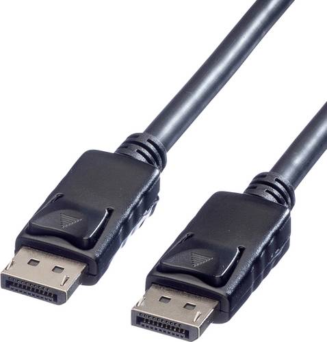 Roline DisplayPort Anschlusskabel DisplayPort Stecker, DisplayPort Stecker 10.00 m Schwarz 11.04.5609 Geschirmt DisplayPort-Kabel
