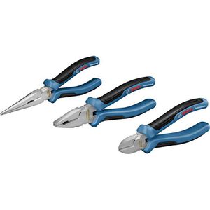 Bosch Zangenset 1600A016BG, Professional, 3 Zangen, 160 - 200 mm