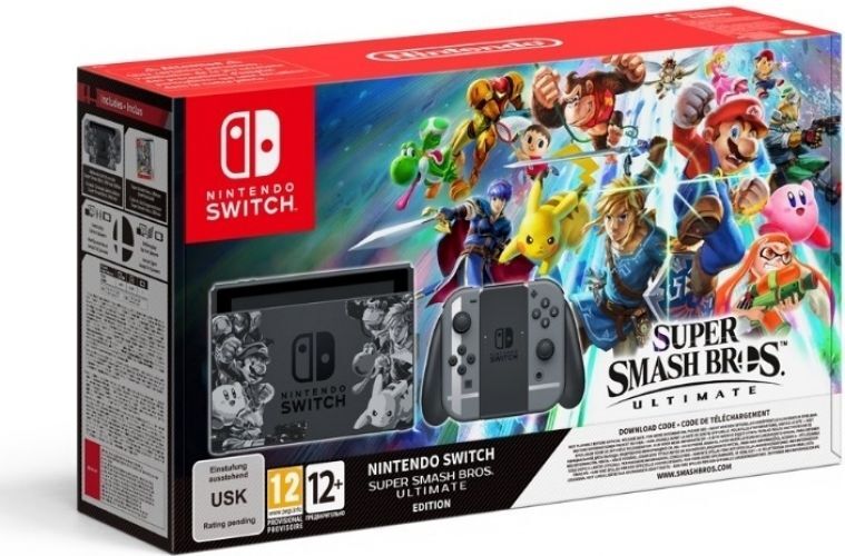 Nintendo Switch Console Ultimate Edition-Super Smash Bros. (Switch) Gebruikt