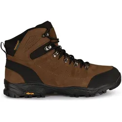 Trespass, Herren, Wanderschuhe, Wanderstiefel Corrie Leder (45), Braun