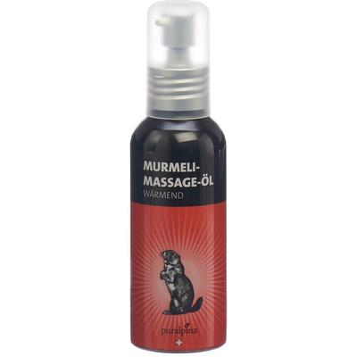 Puralpina Murmeli-Massage-Öl wärmend 100 ml Massageöl
