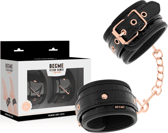 Begme black edition menottes pour chevilles
