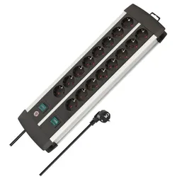 Brennenstuhl Steckdosenleiste »Premium-Alu-Line« silber