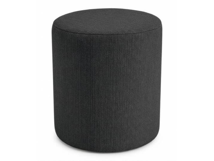 LIVOJO M22 Hocker Pouf Rund 41 x 45 x 41 cm Anthrazit