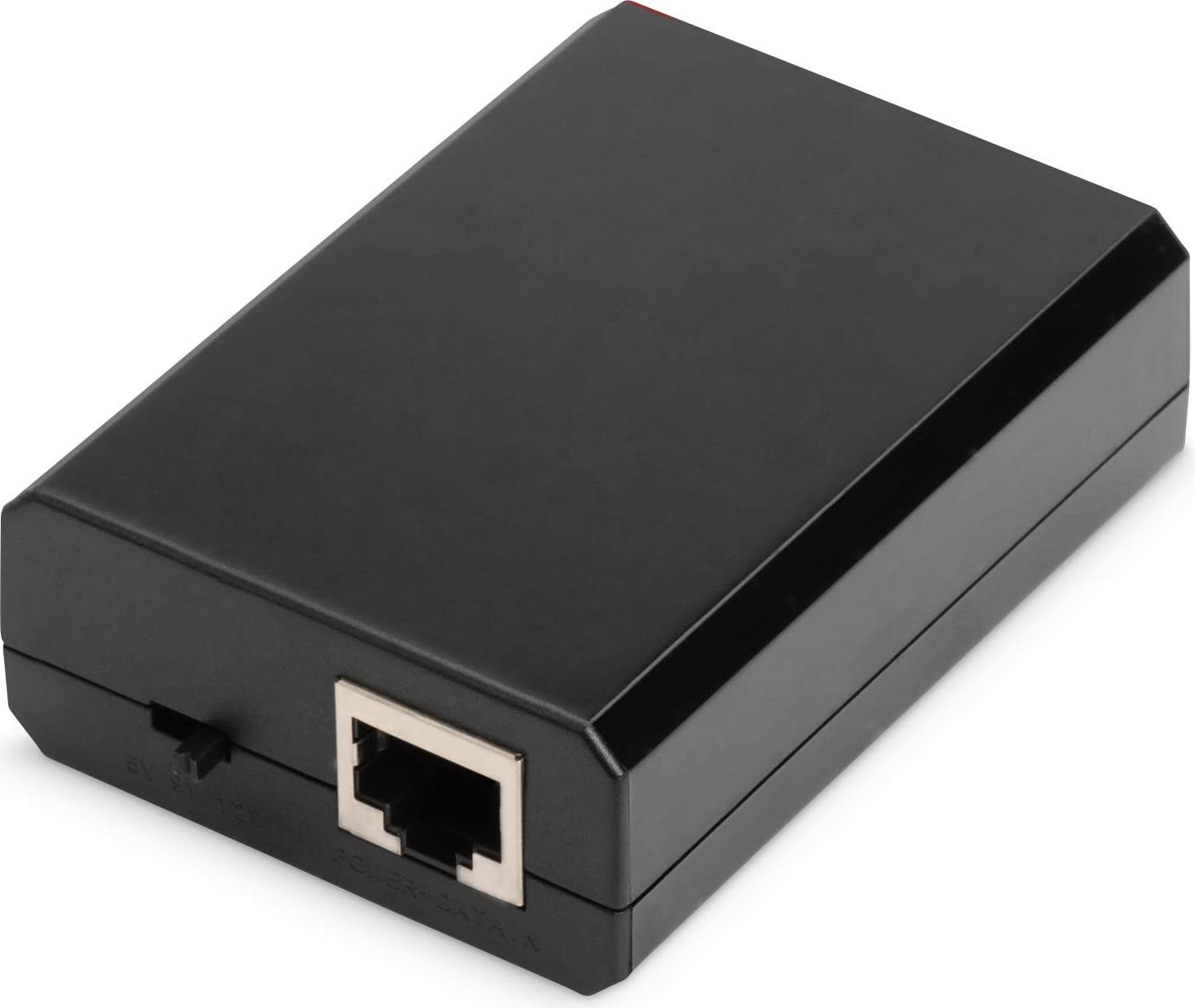 DIGITUS Gigabit Ethernet PoE splitter, 802.3af, 12 W
