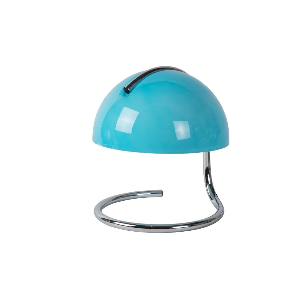 Lucide Klassieke Tafellamp Cato Blauw en Zilver