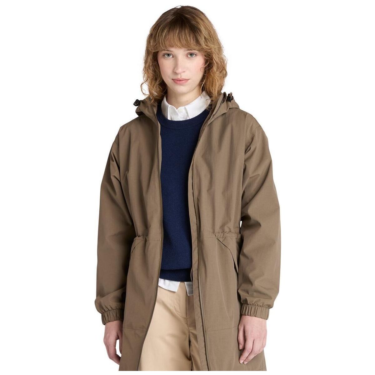 Timberland Womens Waterproof Parka chocolate chip L TB0A428BBK01-L