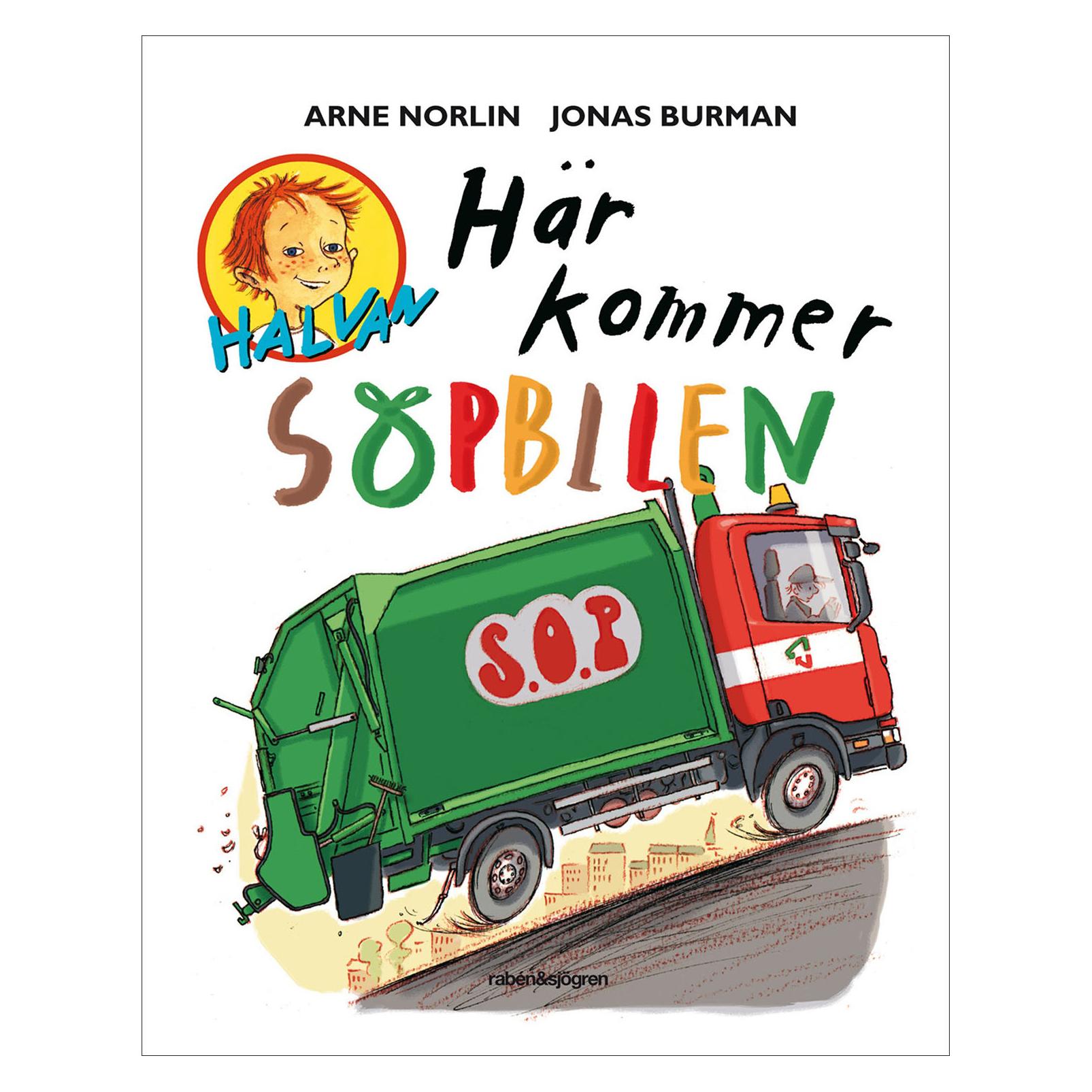 Rabén & Sjögren Här kommer sopbilen (9789129659672)