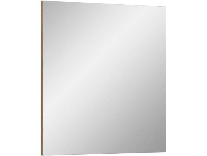 Garderobenspiegel HOME AFFAIRE SIENA, B x H x T ca.: 90 x 87 x 2 cm, inkl. Montagematerial , transparent (trägerplatte eichefarben), B:90cm H:87cm T:2cm, Spiegelglas, Spiegel, Garderobenspiegel, Spiegel, Wandspiegel, Flurspiegel, Dielenspiegel