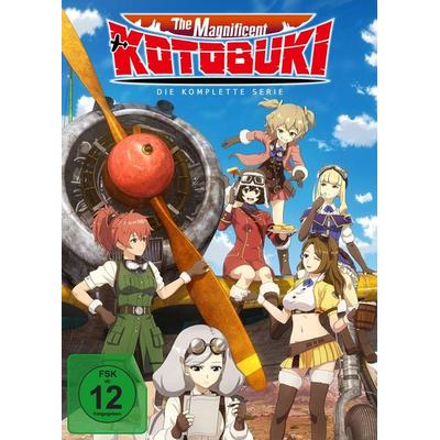 The Magnificent Kotobuki - Gesamtbox (Episode 1-12) [3 DVDs], DVD