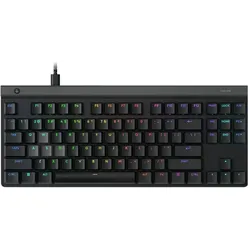 Logitech G515 RAPID TKL (DE, Kabelgebunden), Tastatur, Schwarz